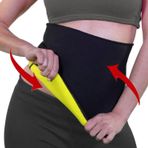 Kadın kilo verme kemeri Body Shapers ter bel korkutucu, göz alıcı kadın ve sarı