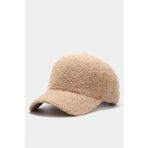 Kadın Kışlık Camel Peluş Şapka Kep Trendy Baseball Cap