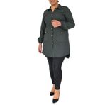 Kadın Kışlık Cepli Tunik BGL-ST02343 HAKİ 40