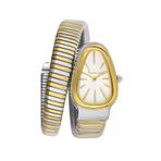 Kadın Kol Saati Fl.1.10422.6 | Gold-Silver Çelik | Serpenti Yılan Tasarım | Su Geçirmez