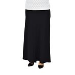 Kadın Kumaş Lastikli Kemer Balık Model Etek BGL-ST04204 SİYAH 44