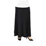 Kadın Kumaş Lastikli Kemer Balık Model Zincir Dikişli Etek BGL-ST04203 SİYAH 42