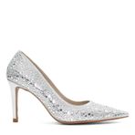 Kadın Lame Parlak İnce Topuklu Stiletto