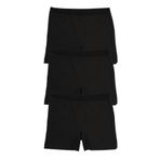 Kadın Lazer Kesim Dikişsiz Kadın Boxer Külot 3 lü Paket SİYAH