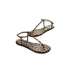 Kadın Leopar Günlük Sandalet