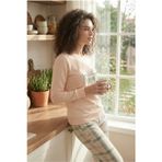 Kadın Luxury Thermal Kışlık Polar Pijama Takımı – Among Stars 42058