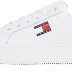 Kadın Marka Logolu Platform Topuklu Şık Görünüşlü Gündelik Kullanıma Uygun Beyaz Sneaker En0en02518-
