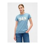 Kadın Mavi Gap Logo T-Shirt
