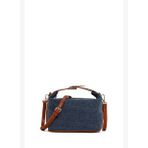 Kadın Mavi Uzun Askılı Jean Mini Çapraz Çanta 26PBD29096F