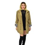 Kadın Mevsimlik Kapüşonlu Mont BGL-ST04063 CAMEL 46