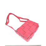 Kadın Mıknatıs Detaylı Çanta Omuz Çapraz 21X19CM - Açık Pembe