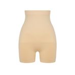 Kadın Mini Dikişsiz Boxer Korse Kalça ve Bel Sıkılaştırıcı - Yüksek Bel & Toparlayıcı İç Giyim 1055