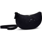 Kadın Nike Nk Aura Crescent Crossbody Omuz Çantası 30x18x10 cm Polyester Malzeme ile Şık Tasarım - Siyah