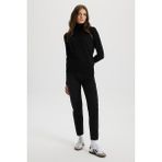 Kadın Norah Siyah Beli Lastikli Gabardin Pantolon - 11802G-028 - 29 / 27