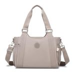 Kadın Omuz Çantası Krinkıl Kumaş Smart Bags 1163 A.Vizon