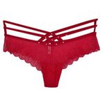 Kadın Ön Güpürlü İp Lastikli Fantazi Külot 7007 BGL-ST04365