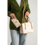 Kadın Orijinal Just Polo 5 Bölmeli Şık El & Omuz Çantası ve Cüzdanı Kombin Shoulder Bag 26 x 24