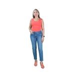 Kadın Orta Mavi Mom Jeans Orta Mavi