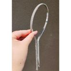 Kadın Özel Seri Kristal Taşlı Sallantılı Taç Saç Bandı