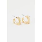Kadın Özel Tasarım Kare Model 2.5 Cm Küpe 0001