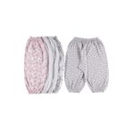 Kadın Pamuklu Anne Paçalı Don Ağlı Desenli Emprime Pijama Paçalı Battal 2'li Paket (Seher Yıldızı) (KARIŞIK, L-3XL (STANDART))