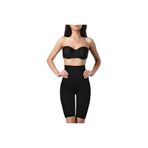 Kadın Poky Yüksek Belli Uzun Paçalı Toparlayıcı Esnek Korse, SİYAH, XL, BONCBAK2460001258455