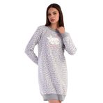Kadın Polar Uzun Kol Gri Tunik C5T5N0O303 GRİ M