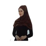 Kadın Pratik Namaz Başörtüsü Penye Kumaş beyaz