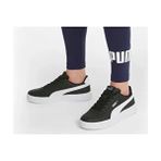 Kadın Puma Skye Clean Siyah Spor Ayakkabı Düz Taban Tekstil Malzeme ile Konforlu Tasarım