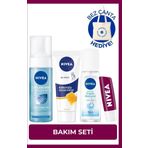 Kadın Pump Deodorant Fresh Natural 75ml,yüz Yıkama Köpüğü 150ml, Nemlendirici Krem,dudak Bakım Kremi