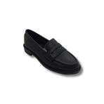 Kadın Rahat Comfort Taban Topuklu Hafif Bağcıksız Loafer Babet Kadın Ayakkabı tarzklsytopukbabet1 (Siyah, EU Ayakkabı Beden Sistemi, Yetişkin, Sayısal, Orta, 38)