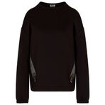 Kadın Regular Fit Dik Yaka Uzun Kollu Siyah Sweatshirt 7W000524 AF13151-UC001