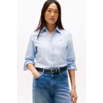Kadın Regular Fit Poplin Gömlek - Açık Mavi - 38
