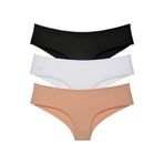 Kadın Renkli Iz Yapmayan Lazer Kesim Külot 6'lı, KARMA, L/XL