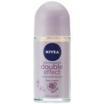 Kadın Roll-on Deodorant Double Effect 50ml, Ter Kokusuna Karşı 48 Saat Koruma, Pürüzsüz Koltuk Altı