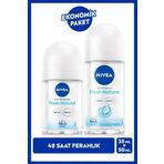 Kadın Roll-on Deodorant Fresh Natural 50ml Ve Mini Roll-on Fresh Natural 25ml, 48 Saat Koruma