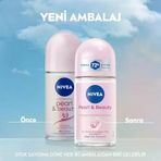 Kadın Roll On Deodorant Pearl&Beauty 50 Ml,72 Saat Terlemeye Karşı Anti Perspirant Koruma,Çiçeksi Pudra Kokusu,Yumuşak Koltuk Altı, Yağı,İnci Özleri, Etil Alkol İçermez (2 Paketi)
