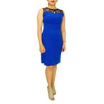 Kadın Saks Abiye Elbise PRT066644 SAKS MAVİ 40