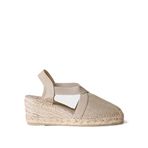 KADIN Sandalet Ter Toni Pons Elastic Linen Stone (Pedra)