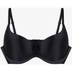 Kadın Seamless - Lazer Kesim Dikişsiz Push Up Ten Sütyen Siyah 75B