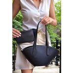 Kadın Şık Bej Suni Deri Shopper Çanta Günlük Ve İş Kullanımı İçin Özenle Seçilmiş Mükemmel Uyum