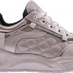 Kadın Silver Taş İp Detaylı Bağcıklı Sneakers Ayakkabı Platin Kapitone 1232831