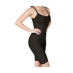 Kadın Siyah Altı Açık Form Angel Tam Boy Body Korse, SİYAH, S