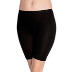Kadın Siyah Bambu Büyük Beden Ağlı Kısa Tayt Iç Giyim, 3XL, GP3001LX-19804IGP262735