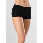 Kadın Siyah Dikişsiz İn Yapmaz Boxer Külot (Siyah/L/XL)