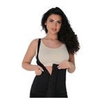 Kadın Siyah Doğum Sonrası Lohusa Askılı Agraflı Göğüs Altı Şekillendirici Yelek Korse (Siyah/S/M)