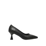 Kadın Siyah Sivri Burun Kadeh Ökçe Stiletto
