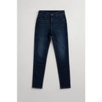 Kadın Skinny Fit Likralı İndigo Jean Pantolon