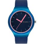 Kadın Slikon Lacivert-Pembe Kol Saati TCTSR005805S0349
