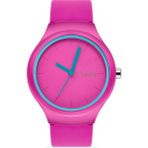 Kadın Slikon Pembe Kol Saati TCTSR005808S0352